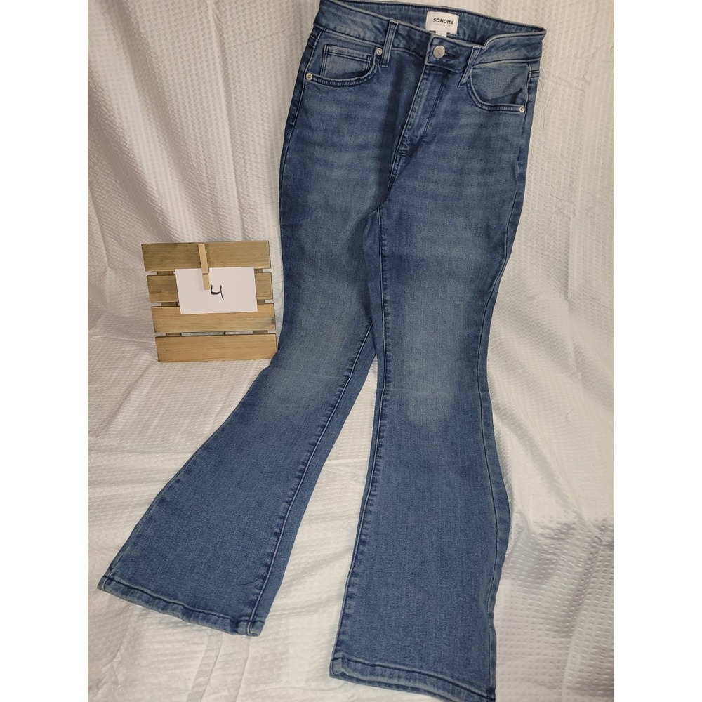 Women's SONOMA "Goods For Life" Curvy Highrise Bootcut Jeans Size 2